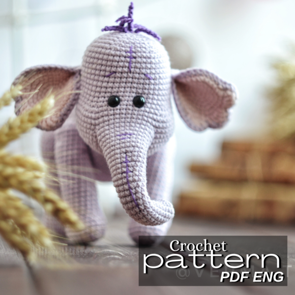 crochet pattern heffalump winnie the pooh verma toys patterns