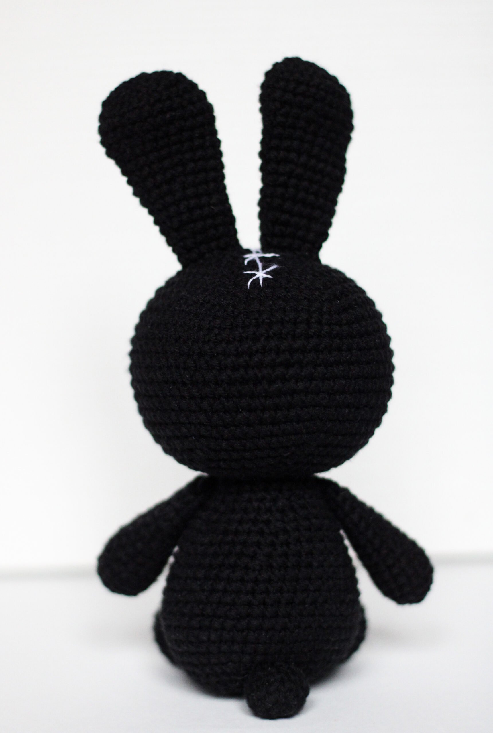 black bunny doll