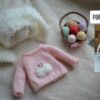 knit clothes bunny