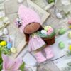 Easter doll tilda 9 inch Easter gift