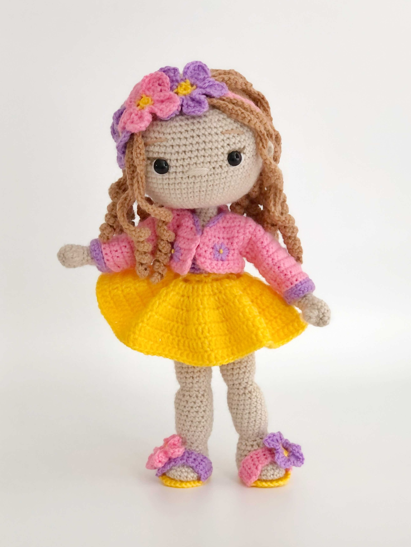 SET of crochet patters: doll + 8 outfits for her 4 5 62