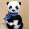 Oso Panda de juguete amigurumi