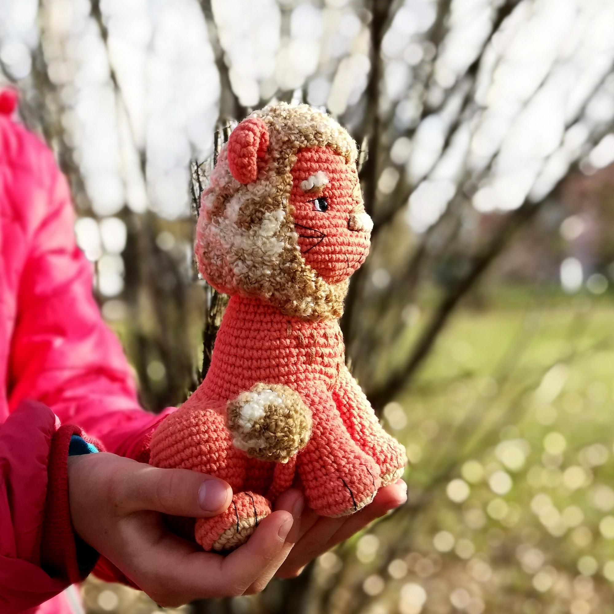 Crochet Lion Amigurumi Toy Pattern 7 Crochet lion pattern, amigurumi toy animal by CrochetToysForKids