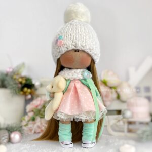 Tilda handmade textile doll gift girl mom