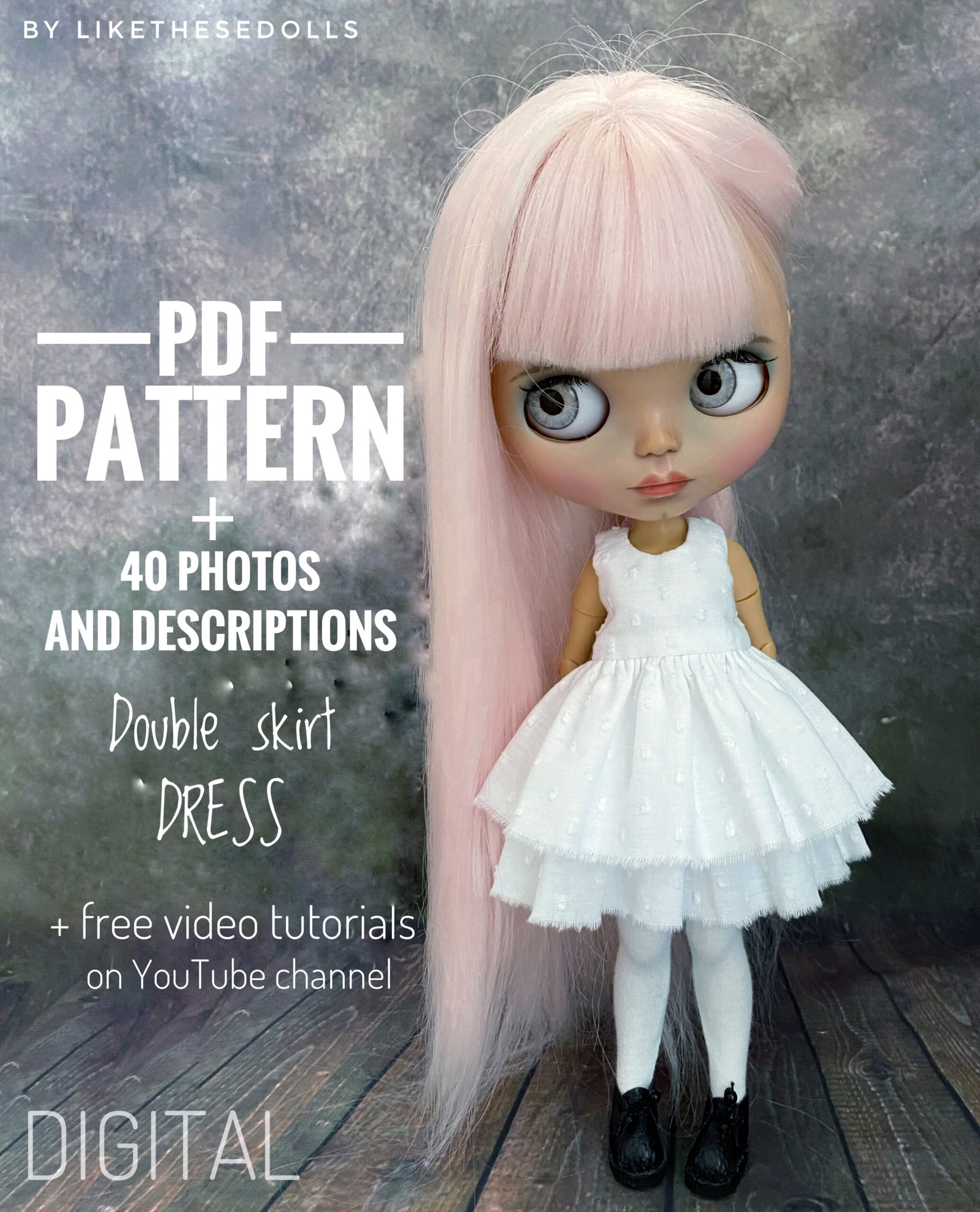 FREE T-Shirt 18 inch Doll Clothes Pattern PDF Instant Download