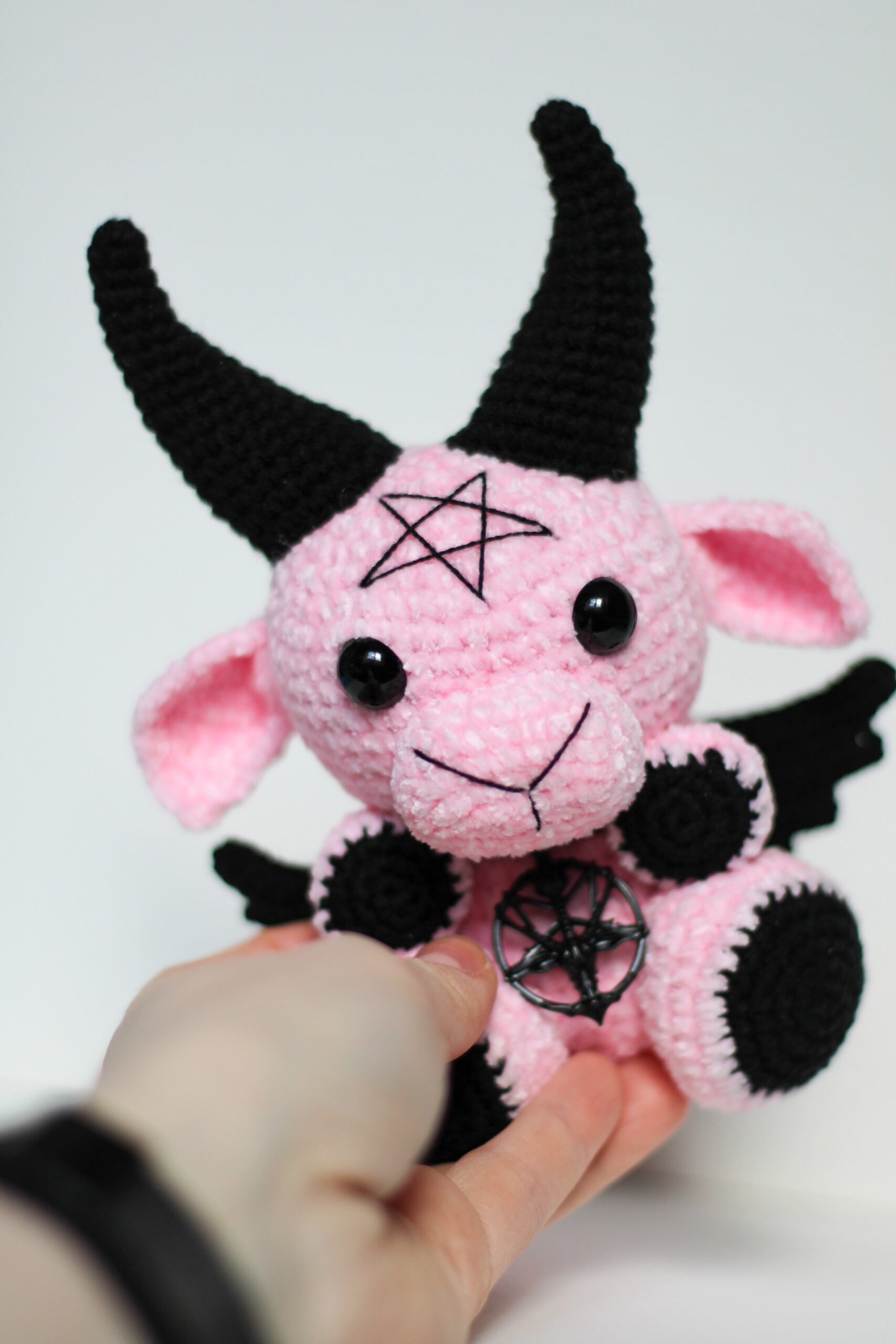 baphomet plush doll