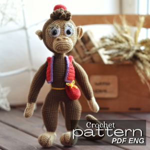 amigurumi crochet toy the monkey verma toys patterns
