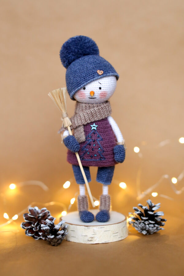 CROCHET PATTERN snowman