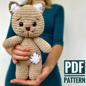 Crochet pattern Cat amigurumi