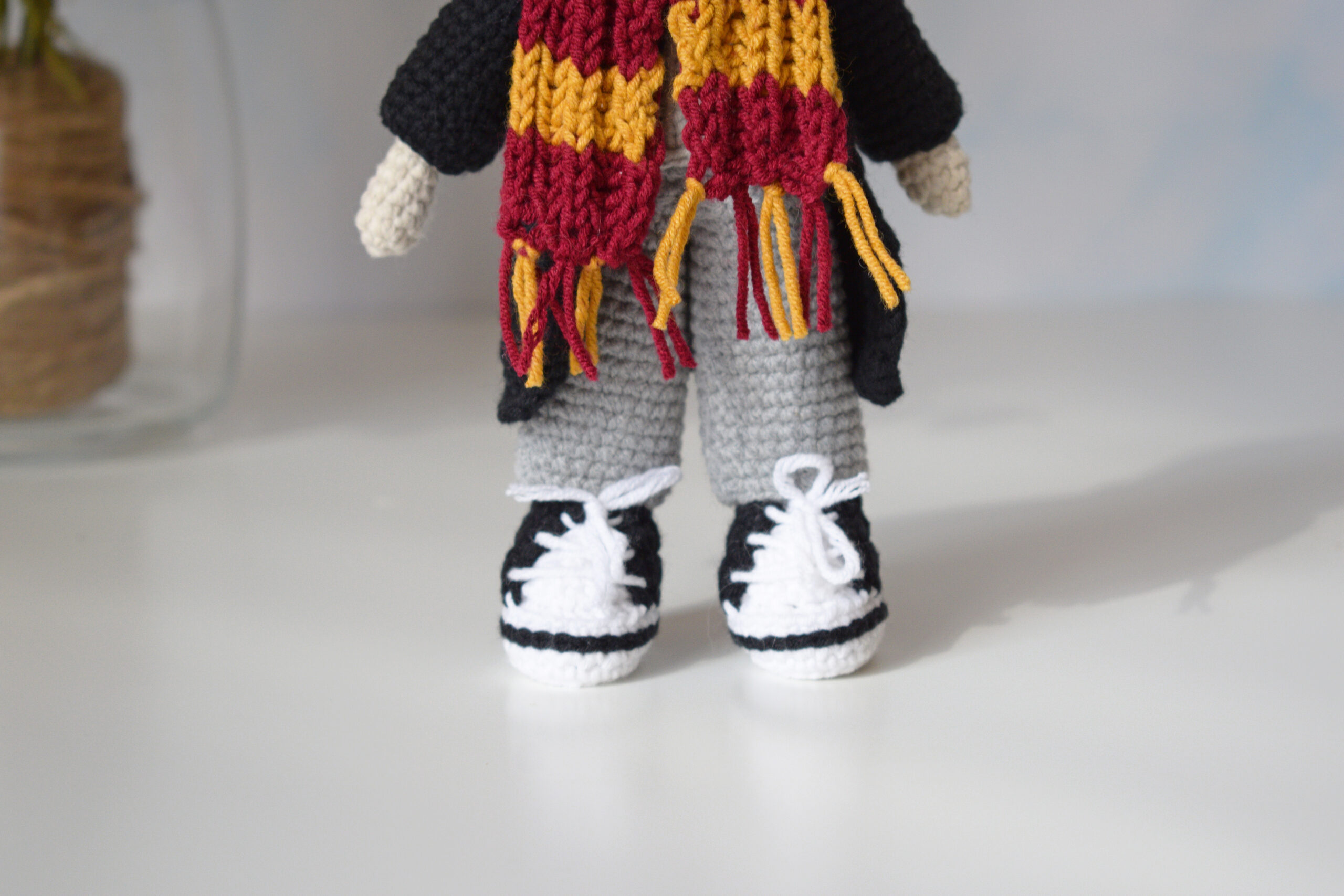 Wizard Harry Potter crochet doll pattern Amigurumi doll