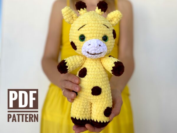 giraffe crochet pattern amigurumi Fionadolls