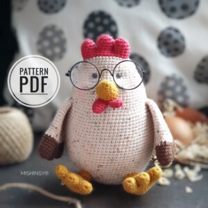 chicken crochet pattern pdf