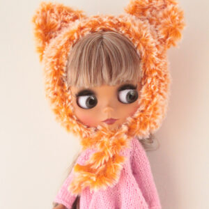 Fox hat for Bythe doll