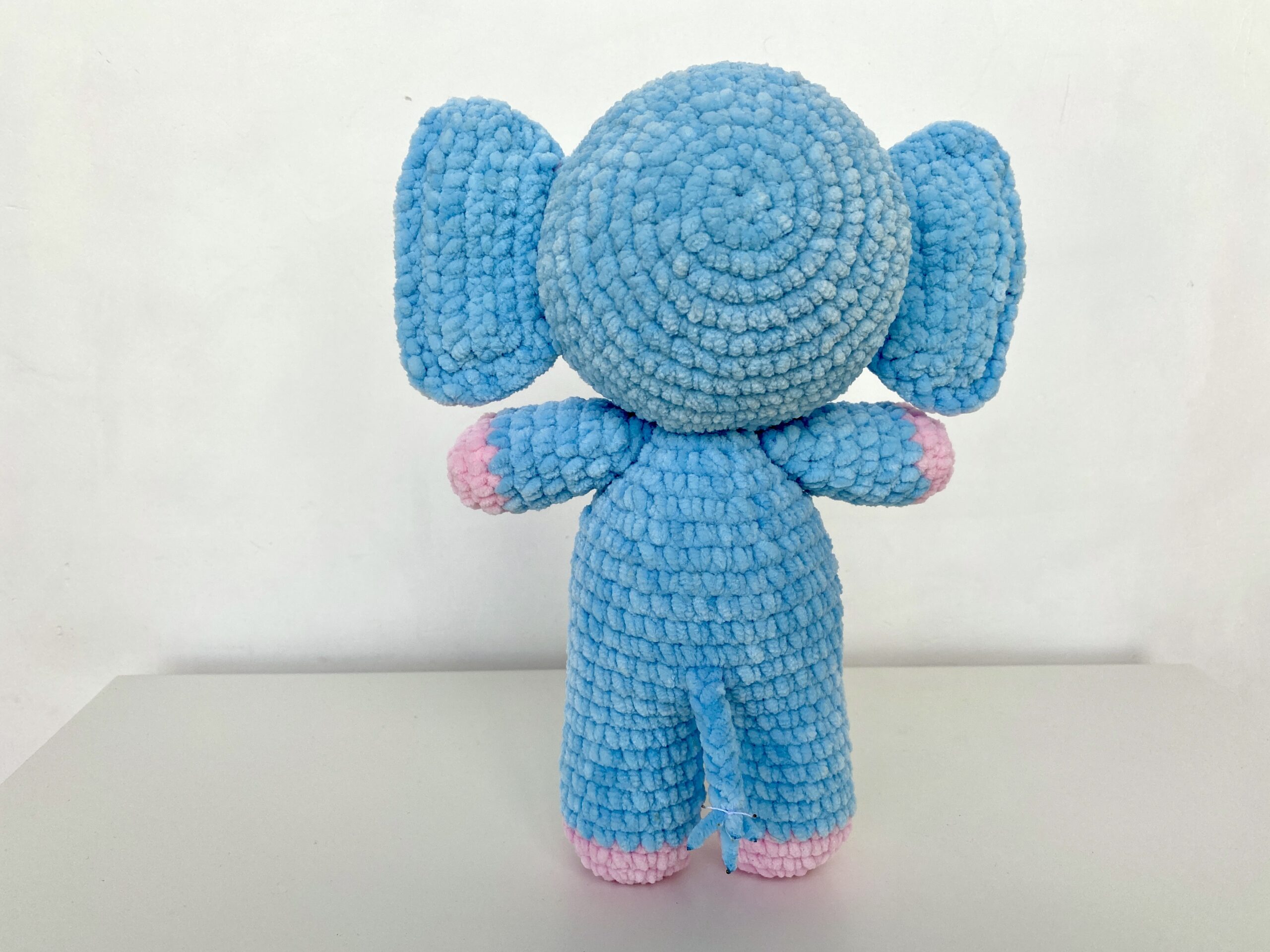 Elephant CROCHET PATTERN - Amigurumi Safari animal - PDF