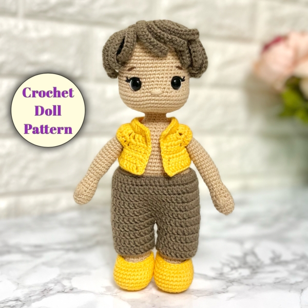 Crochet doll pattern,