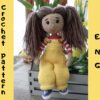 Skeleton doll with long hair.