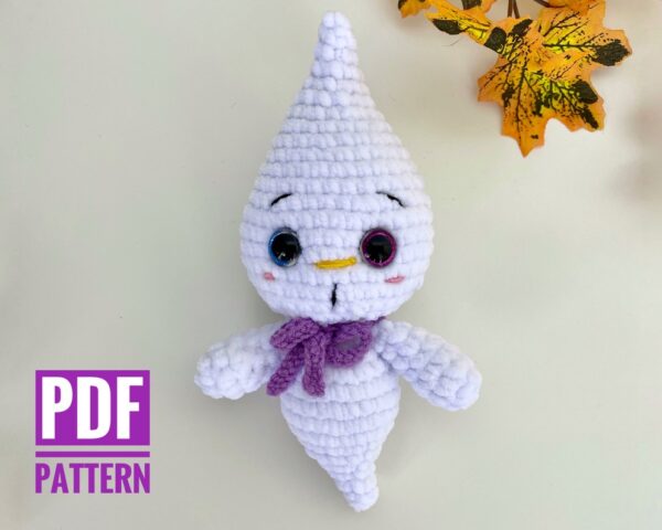 ghost crochet pattern halloween Fionadolls