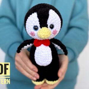 penguin crochet pattern amigurumi Fionadolls