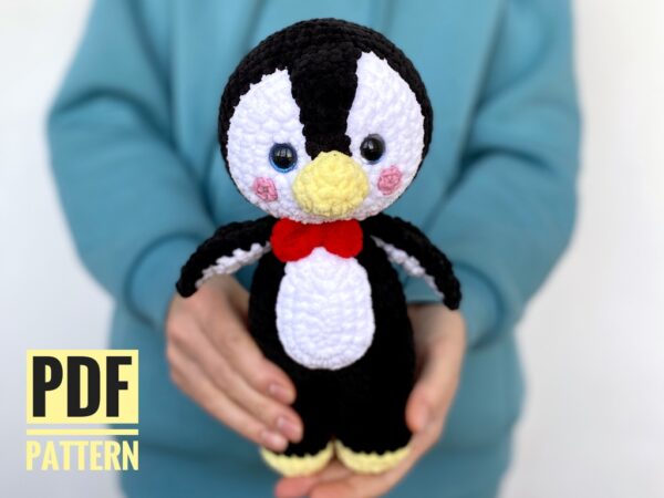 penguin crochet pattern amigurumi Fionadolls