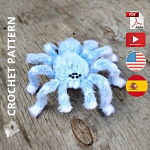 Tarantula crochet pattern