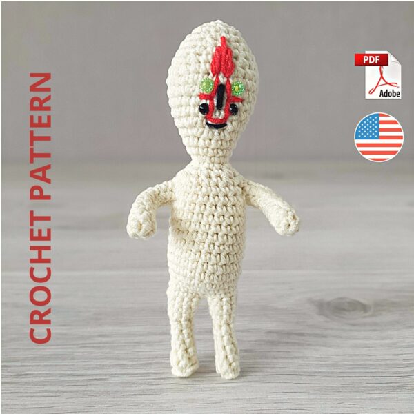 SCP 173 crochet pattern