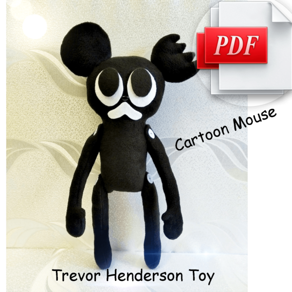 Cartoon Mouse Trevor Henderson Pattern PDF