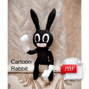 Cartoon Rabbit 50 cm Pattern PDF Trevor Henderson Toys