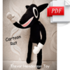 Cartoon Rat Trevor Henderson Toy Plush Pattern PDF plushie gift