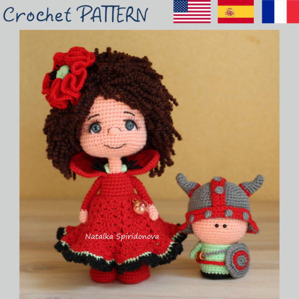 CROCHET PATTERN poppy doll