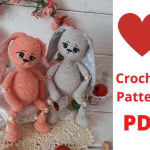 Crochet pattern bunny toys
