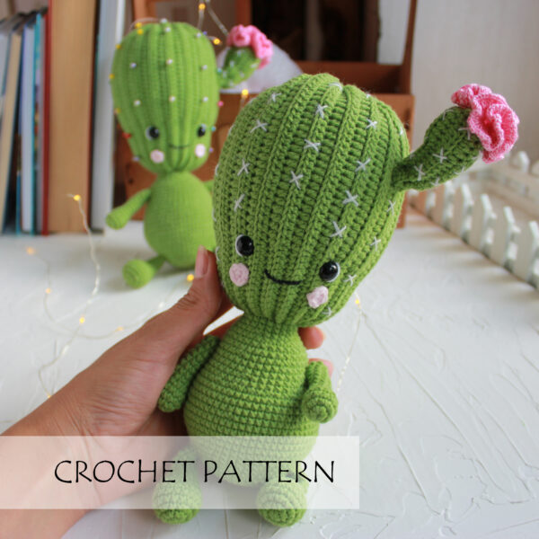 Crochet pattern Cactus scaled