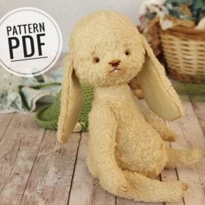 Patter rabbit, sewing rabbit, pattern bunny, sewing bunny