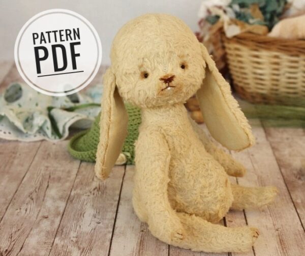 Patter rabbit, sewing rabbit, pattern bunny, sewing bunny