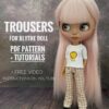 Sewing tutorial Blythe trousers