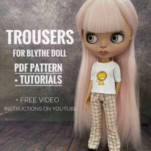 Sewing tutorial Blythe trousers