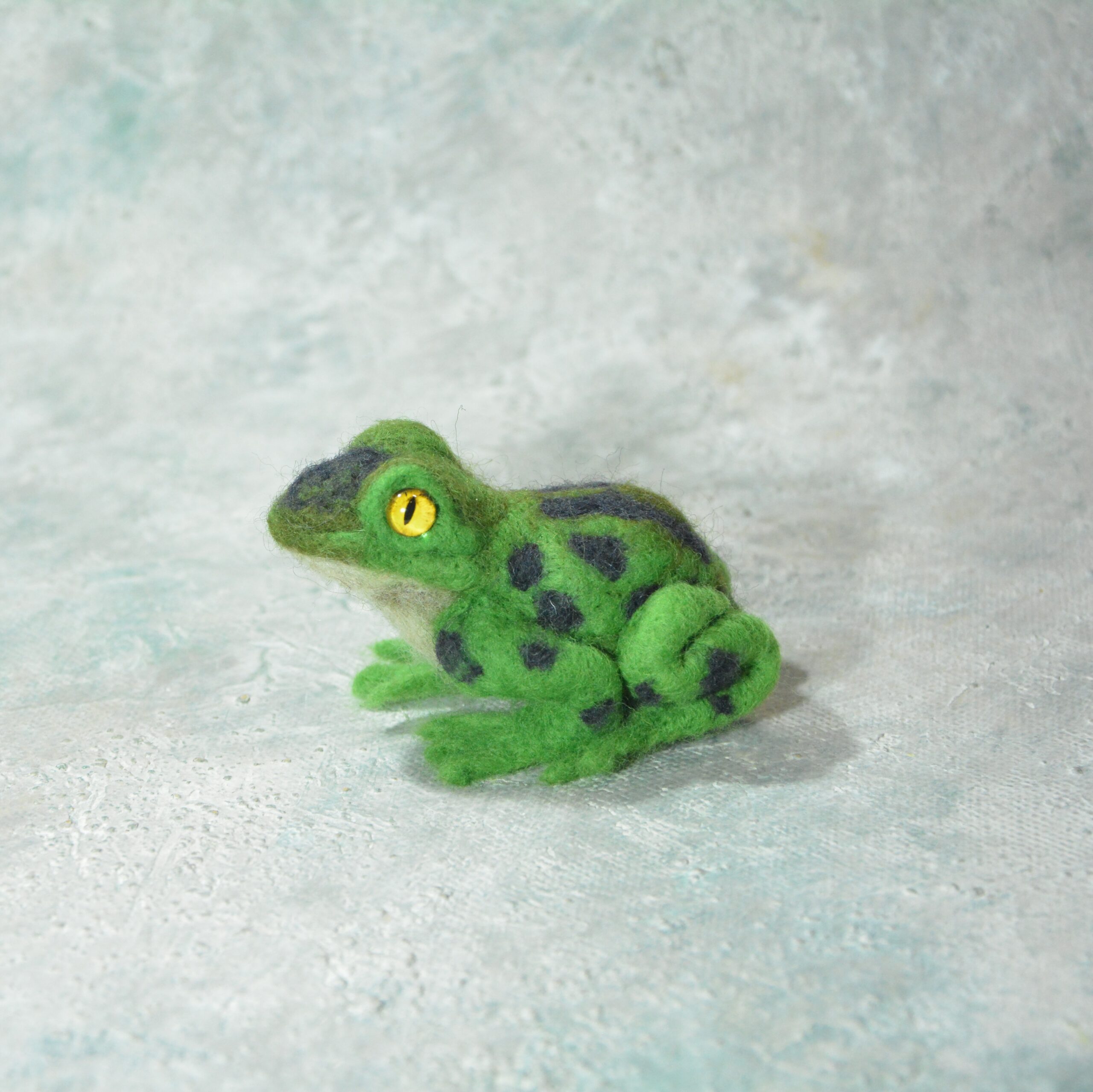 Frog Needle Felting Kit