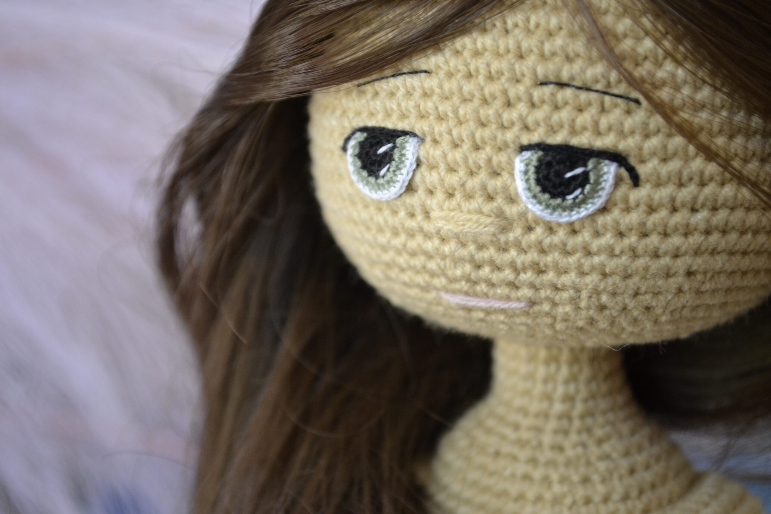 Crochet pattern eyes amigurumi dolls