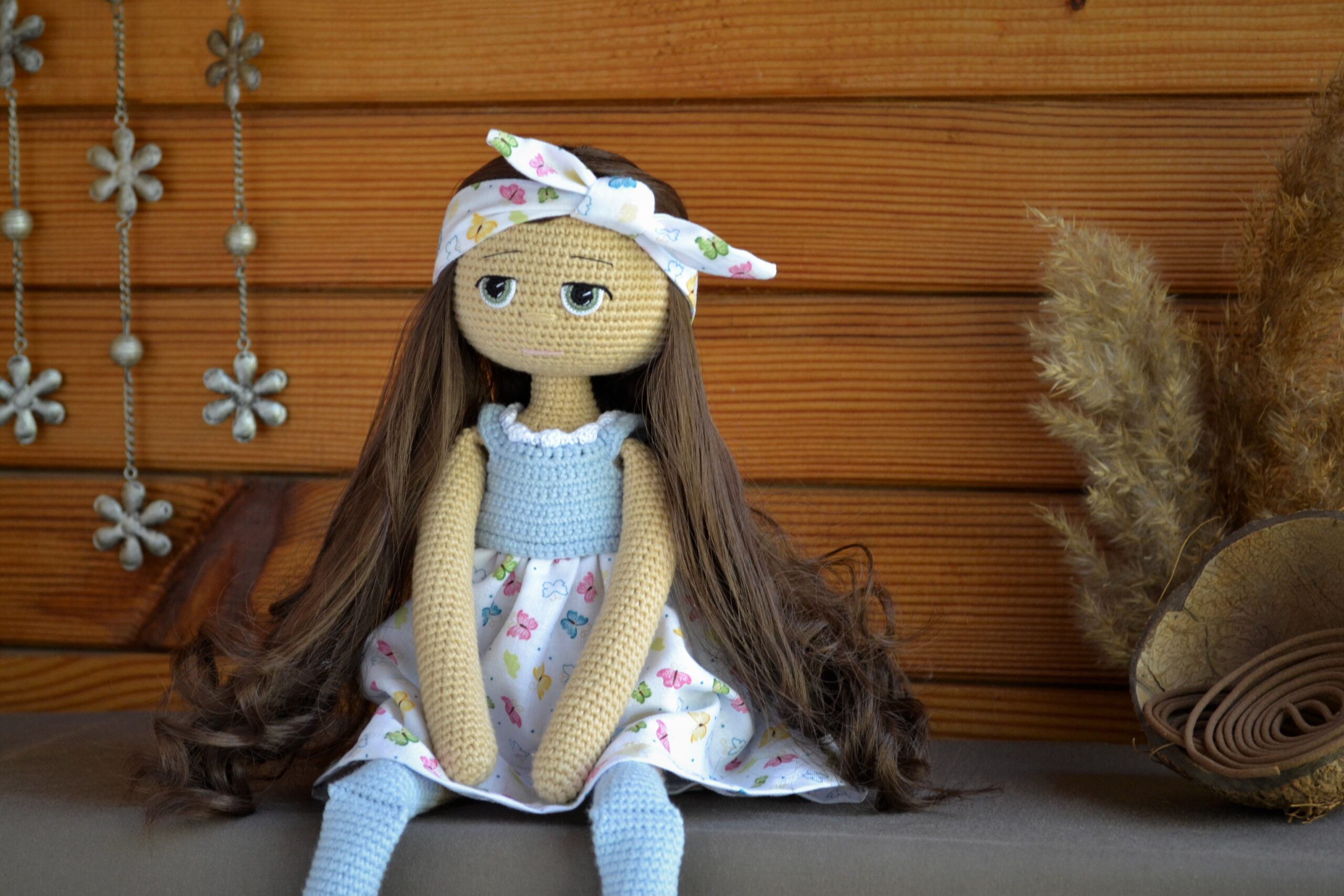 Crochet pattern tilda doll long legs