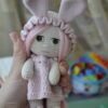 Pattern bunny doll amigurumi