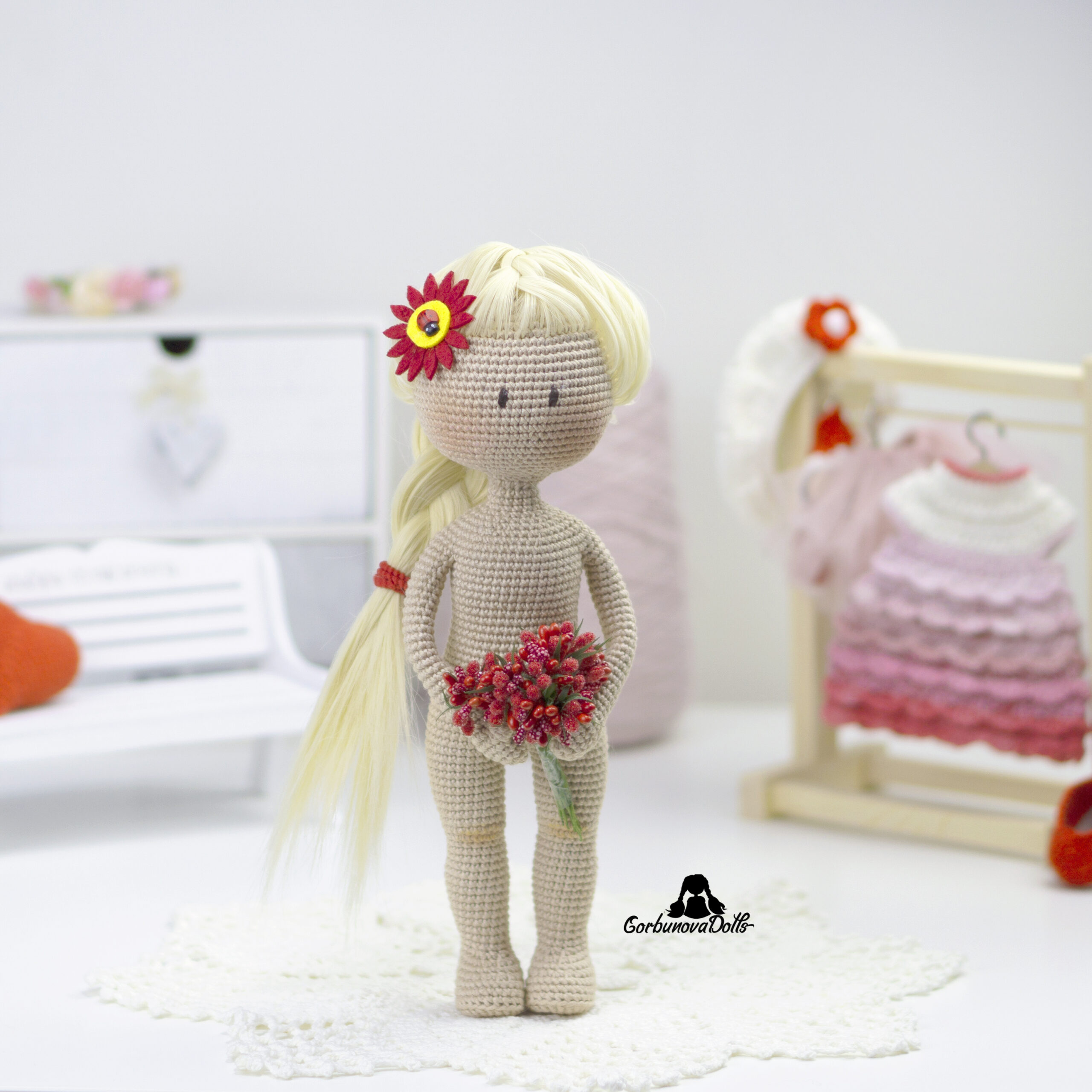 Crochet Doll Pattern: Sonya The Doll