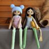 Crochet doll longlegs