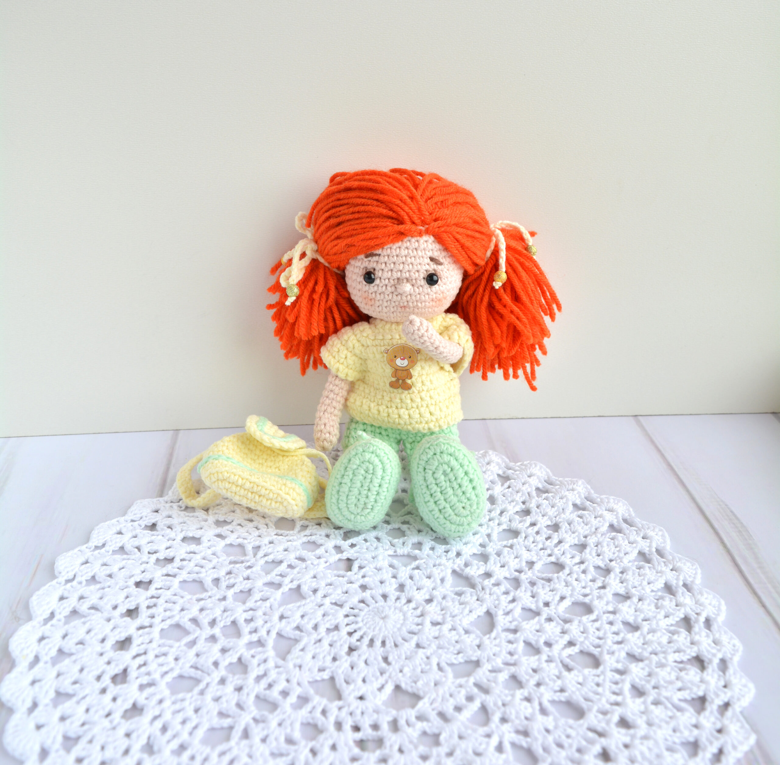 Crochet Doll for Sale, Amigurumi Doll 3 doll