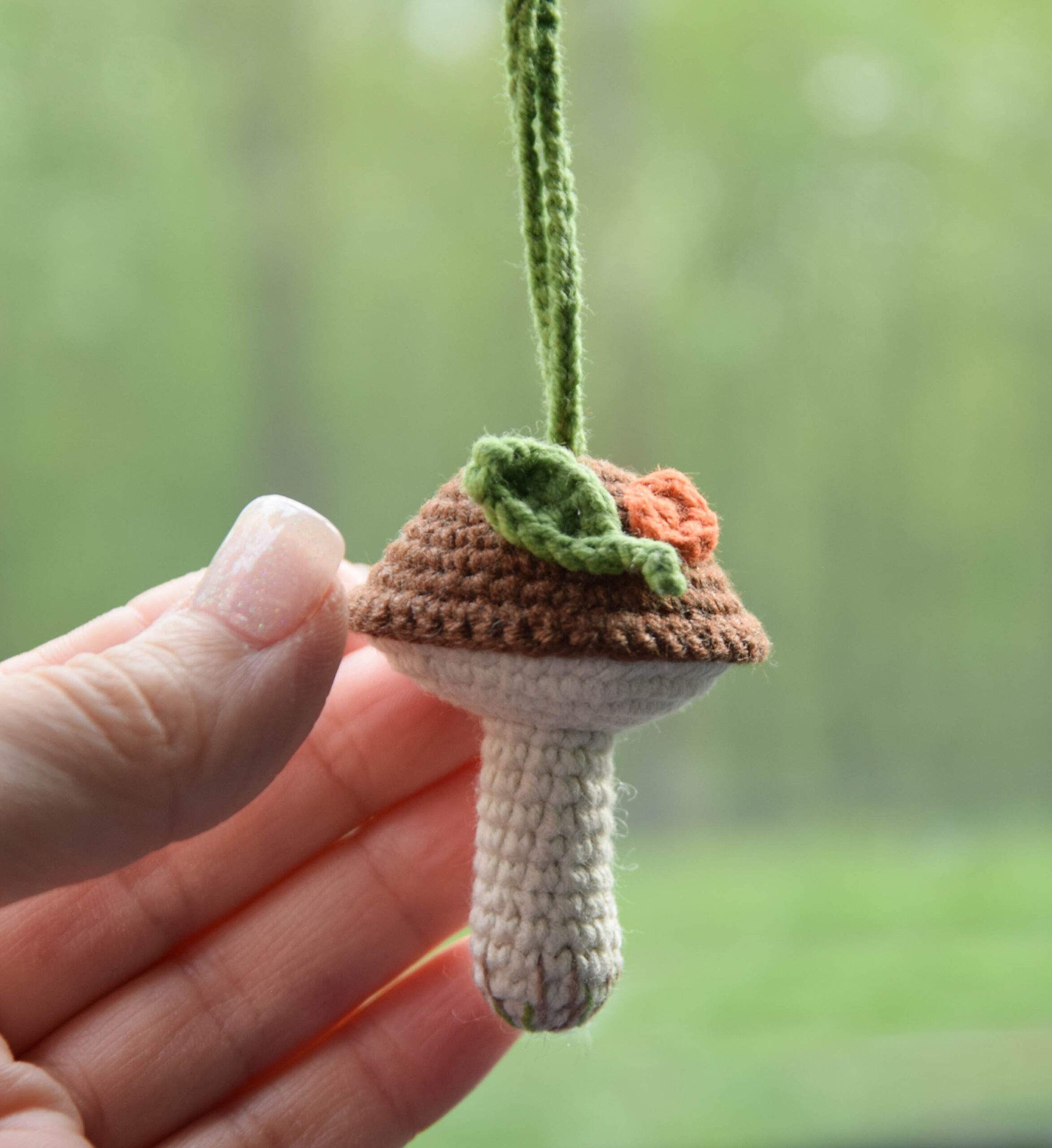 mushroom car accessories, mushroom hanging car decor 4 DSC 0028 1 scaled
