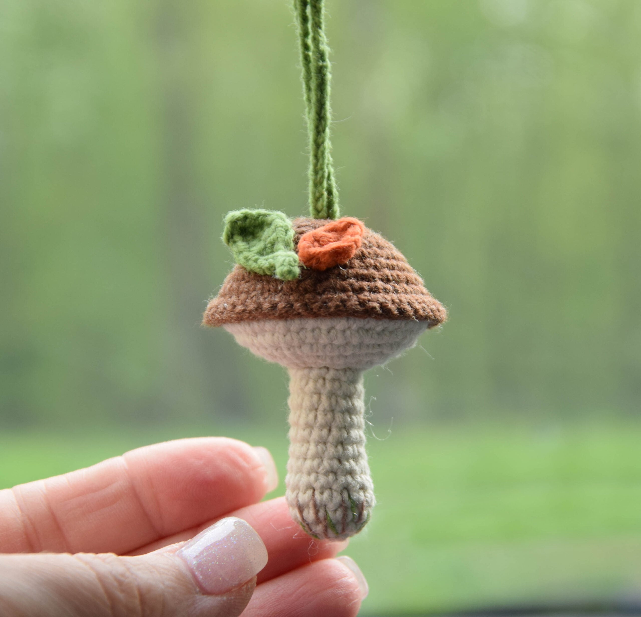 mushroom car accessories, mushroom hanging car decor 3 DSC 0032 4 scaled