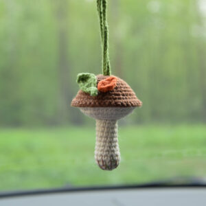 mushroom car decor