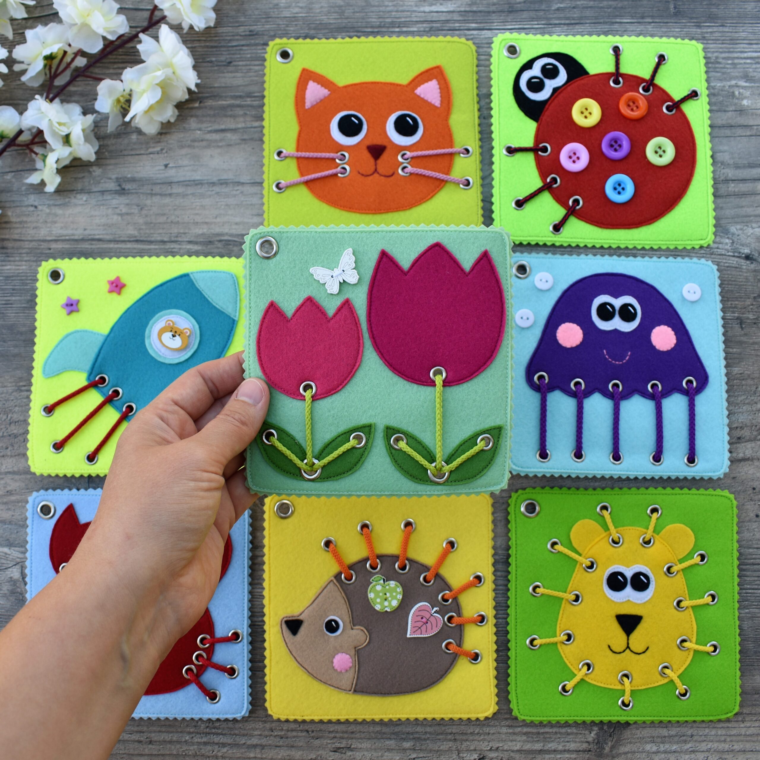 Felt Lacing Cards for kids PDF Pattern 2 DSC 0245 — копия scaled