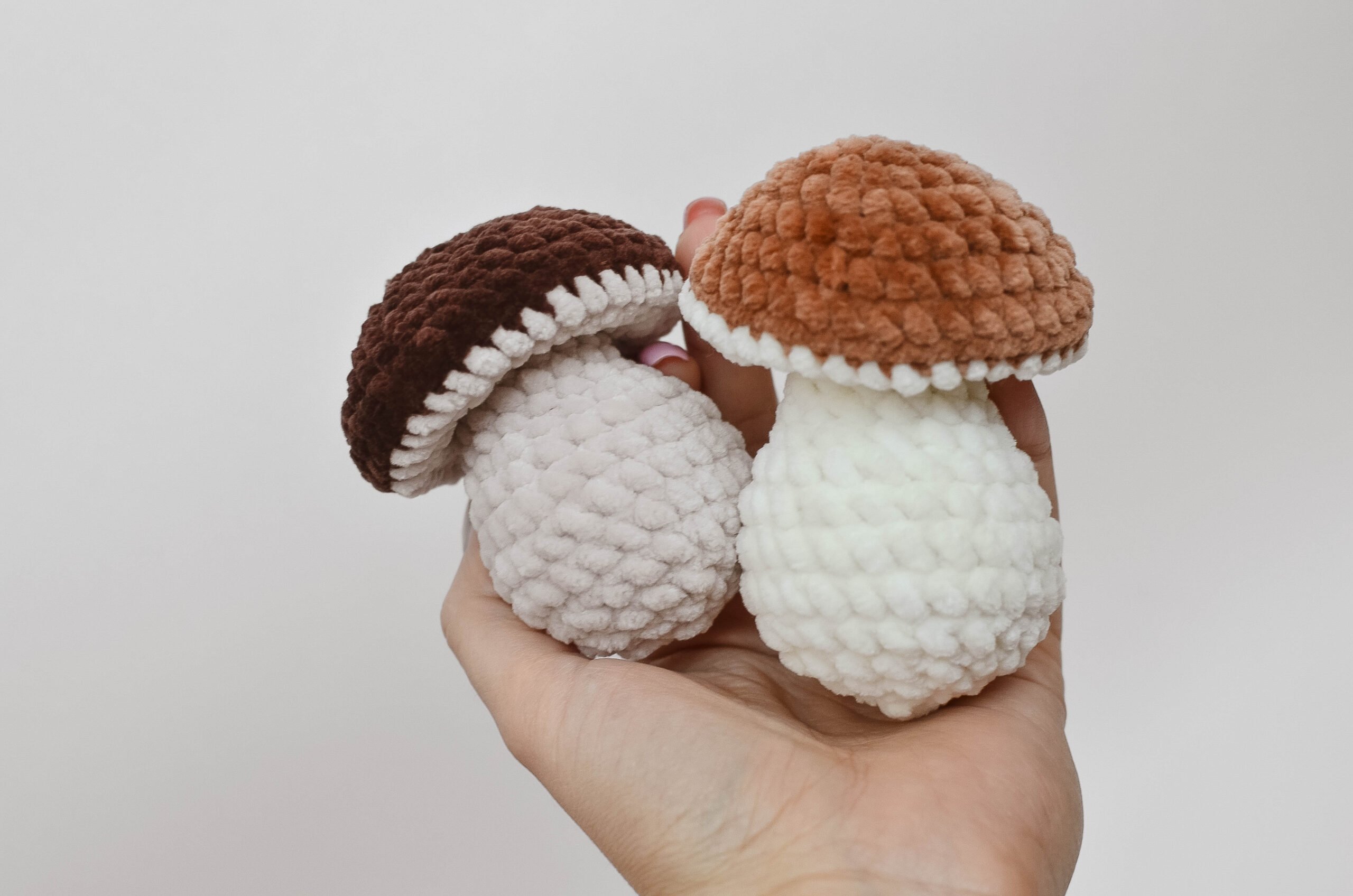 amigurumi crochet mushroom 