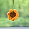 sunflower car decor