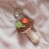 mushroom keychain