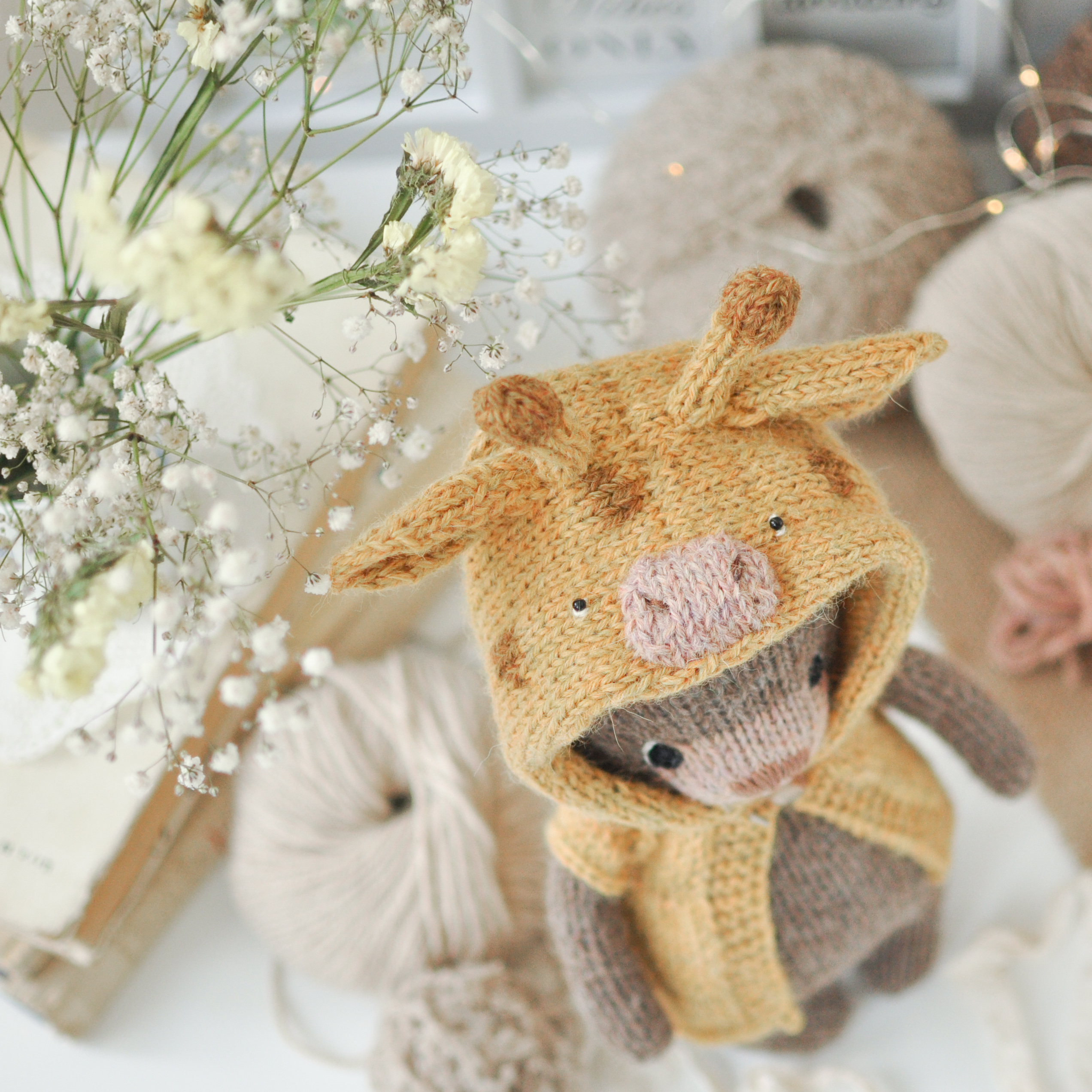 Teddy bear knitting pattern, memory bear pattern 2 DSC 6080 4
